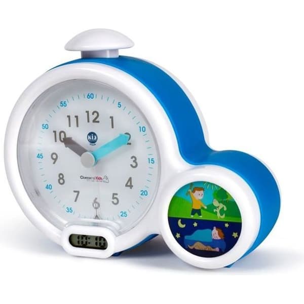 Kid'Sleep Educational barnväckarklocka - Claessens'Kids - Musical Night Light - Day/Night - Blue