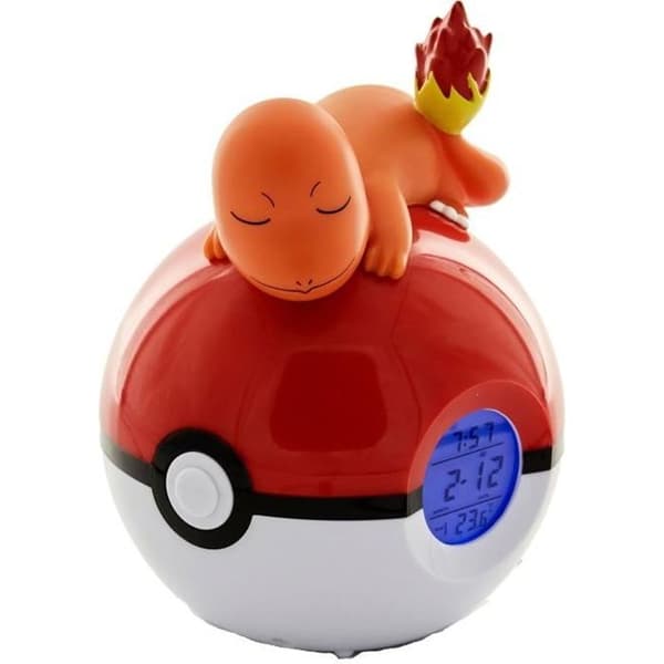 POKEMON Klockradio Charmander LED-lampa