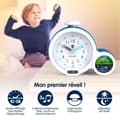 Miniatyrbild 5 av 5: Kid'Sleep Educational barnväckarklocka - Claessens'Kids - Musical Night Light - Dag/Natt - Vit