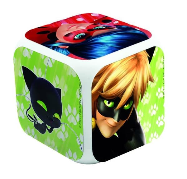 Barnväckarklocka Joy toy - 1 - Miraculous Alarm Clock Cube i presentförpackning - 8 x 8 x 8 cm, liten storlek