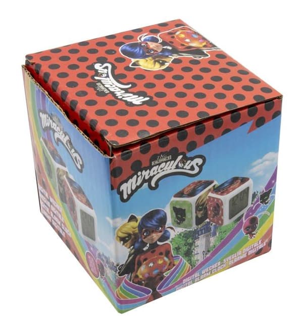 Barnväckarklocka Joy toy - 1 - Miraculous Alarm Clock Cube i presentförpackning - 8 x 8 x 8 cm, liten storlek