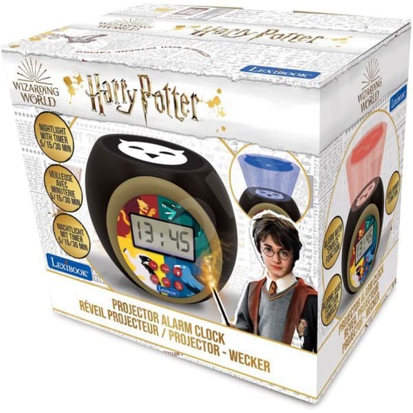 Harry Potter projektorklocka med timerfunktion
