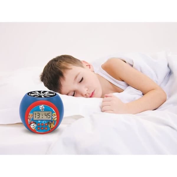 Paw Patrol projektor väckarklocka med timerfunktion