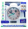 Miniatyrbild 4 av 5: Educativ väckarklocka LEXIBOOK - Léon - Sömncoach - Berättare och flerfärgat ljus - Vit - Barn