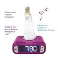 Miniatyrbild 2 av 6: Väckarklocka med 3D-nattljus, Frozen Elsa-design och ljudeffekter