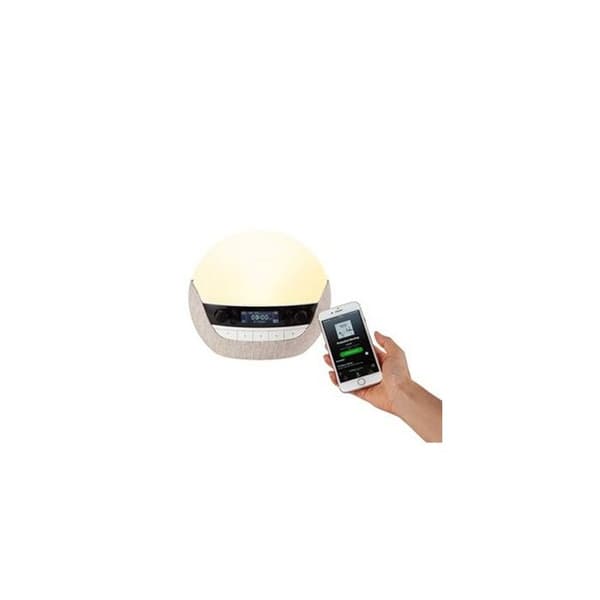 Väckarklocka - Lumie - Bodyclock Luxe 700FM - FM-radio - Bluetooth-högtalare - Blått ljus