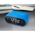 Miniatyrbild 2 av 2: MUSE M-10 BL klockradio - 20 FM-stationer - Dubbelt larm - Vit LED - Blå