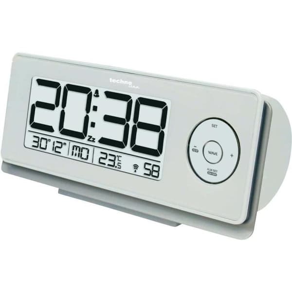 LED radiostyrd väckarklocka
