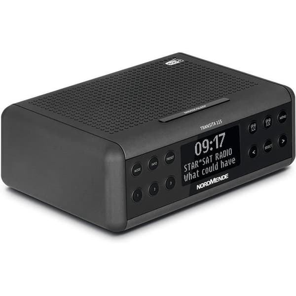 Nordmende Transita 115 Digital klockradio Klockradio med snooze-funktion och automatisk viloläge
