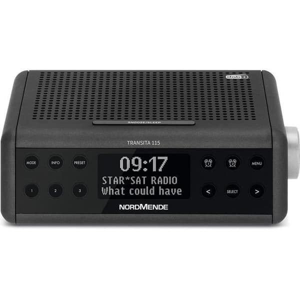Nordmende Transita 115 Digital klockradio Klockradio med snooze-funktion och automatisk viloläge