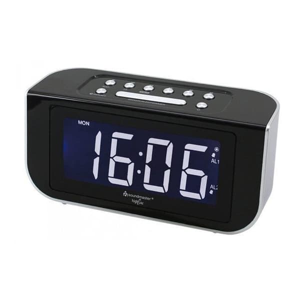 FM PLL klockradio - SOUNDMASTER FUR4005 - Dubbelt larm - Dimmer för display