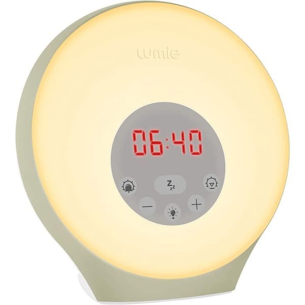 Ljus väckarklocka - LUMIE - Sunrise - USB uppladdningsbar - Justerbar ljusstyrka - 5 väckningsljud