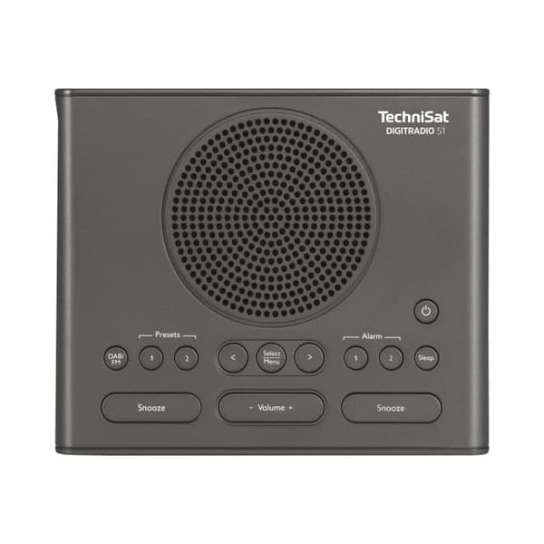 TechniSat DigitRadio 51 - DAB-radio - svart
