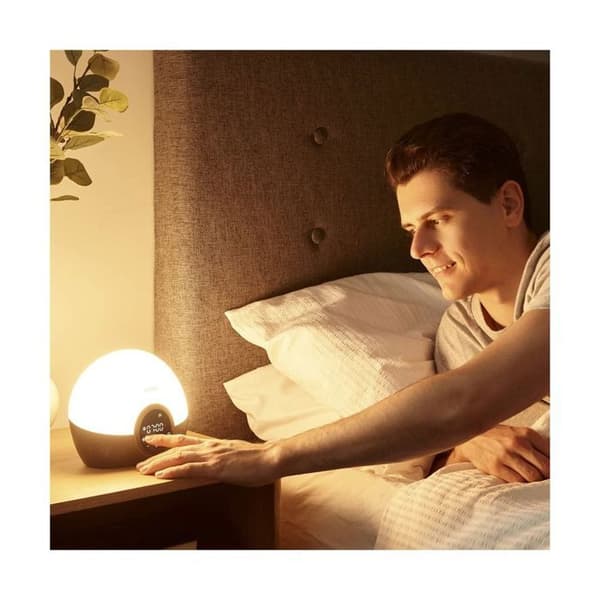 Lumie Bodyclock Glow 150 - Väckningsljus - 10 väckningsljud - Svart