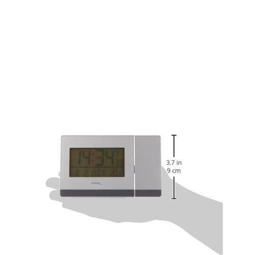 Väckarklocka med projektor - Technoline - WT 538 - Beröringssensor - Radiostyrd - Silver-Antracit