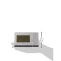 Miniatyrbild 4 av 4: Väckarklocka med projektor - Technoline - WT 538 - Beröringssensor - Radiostyrd - Silver-Antracit