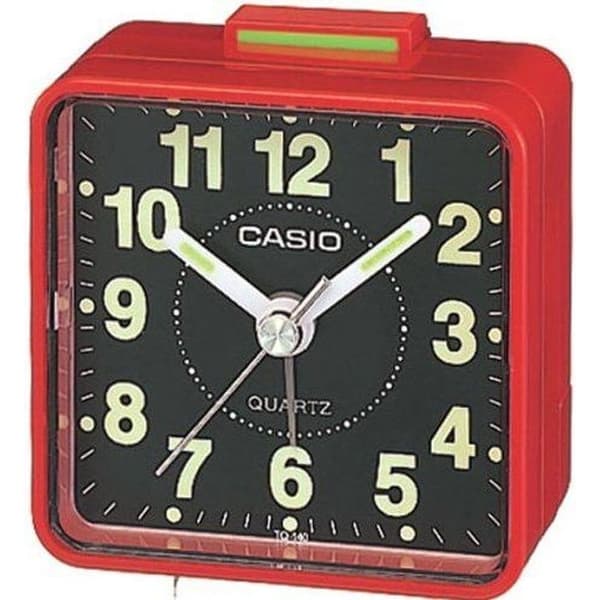 Väckarklocka - CASIO - TQ-140-4EF - Kvarts Analog - Svart urtavla