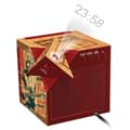 Miniatyrbild 3 av 5: BIGBEN INTERACTIVE Radioklocka Cube Projektor Dekor Rock Wood
