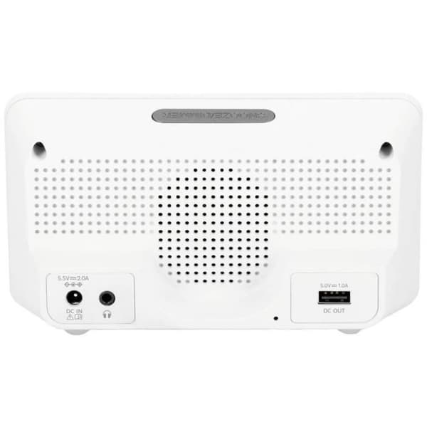 TechniSat DIGITRADIO 50 SE Klockradio DAB, DAB+, FM DAB+, FM väckarklocka funktion vit