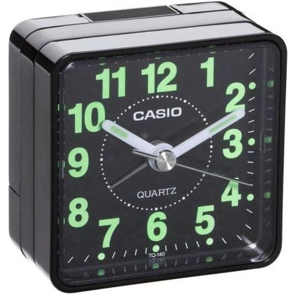 Väckarklocka - CASIO - TQ-140-1EF - Analog kvartsrörelse - Larmfunktion