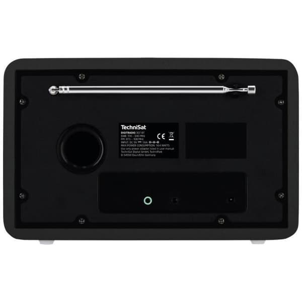 Radio - TechniSat - DIGITRADIO 307 BT - DAB, DAB+, FM - Bluetooth - Väckarklocka