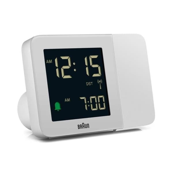 Braun Radioklocka med projektor BC15WHI-DCF