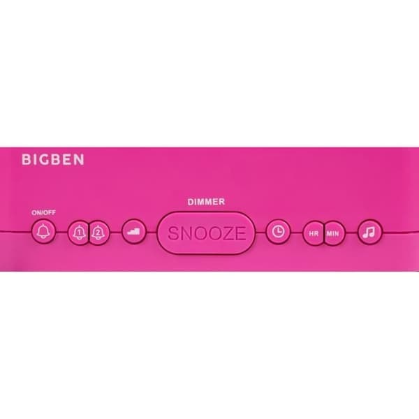 BIGBEN R15PRINCESS 3D Bluetooth-högtalare med väckarklocka, 3D-effekt, dekoration, prinsessa