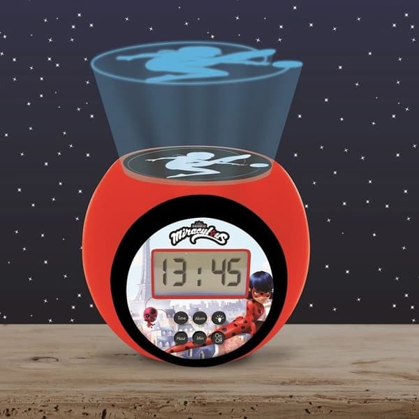 Mirakulös projektorväckarklocka med timer