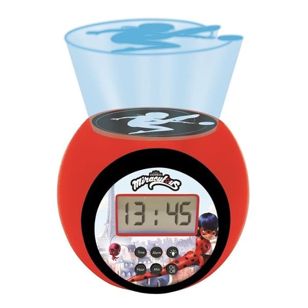 Mirakulös projektorväckarklocka med timer