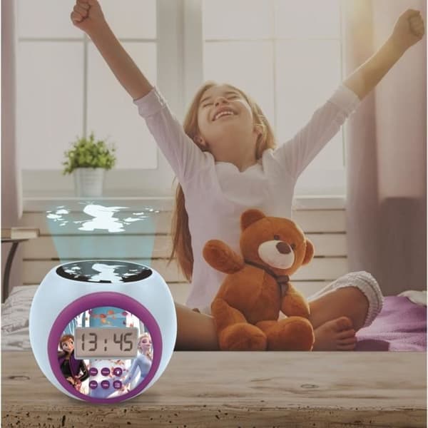 Frozen projektorväckarklocka med timerfunktion LEXIBOOK