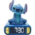 Miniatyrbild 1 av 4: Stitch digital nattlampa väckarklocka, ljud och melodier, bakgrundsbelyst LCD-skärm, självlysande, Disney Stitch, blå, Lexibook, RL800D