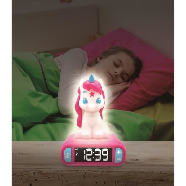 Enhörnings nattlampa väckarklocka