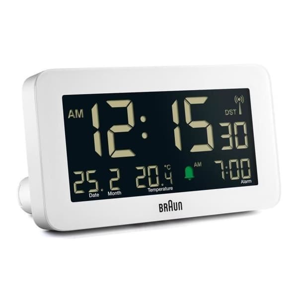 BRAUN BC10 DCF-W RADIOSTYRLIG VÄCKURVÄRM VIT 67603