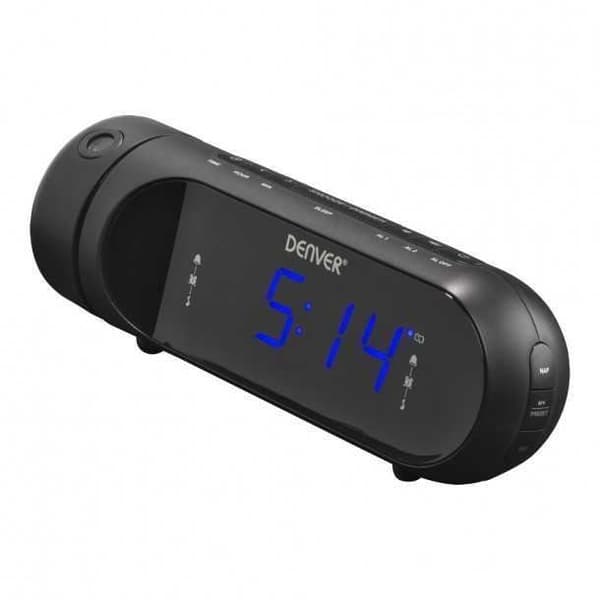 Denver Electronics CPR-700 FM Klockradio Svart