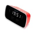 Miniatyrbild 2 av 4: Aiwa CRU-19RD Röd LED-klockradio med USB-laddning och gradvis larm