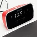 Miniatyrbild 4 av 4: Aiwa CRU-19RD Röd LED-klockradio med USB-laddning och gradvis larm