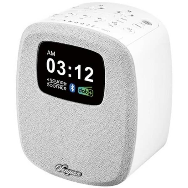 Sangean DCR-83 bordsradio - DAB+, FM AUX, Bluetooth - Vit