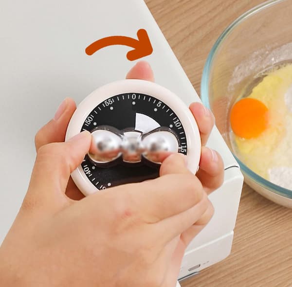 Visuell kökstimer Magnetisk mekanisk timer Köksnedräkning Matlagning Bakning Väckarklocka