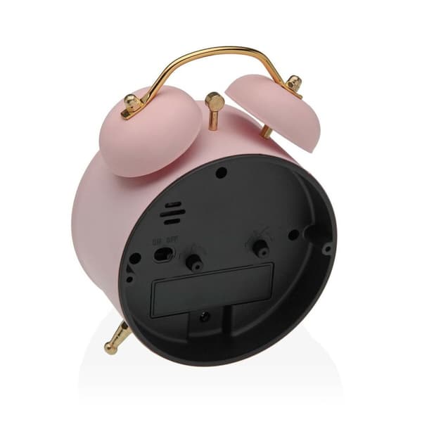 Vækkeur Versa Pink Metal 5,4 x 13,5 x 9,7 cm