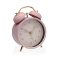 Miniatyrbillede 1 af 2: Vækkeur Versa Pink Metal 5,4 x 13,5 x 9,7 cm
