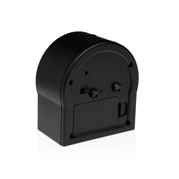 Väckarklocka Versa Svart Plast