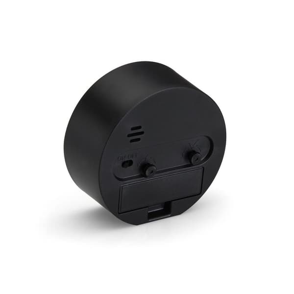 Väckarklocka Versa Svart Plast