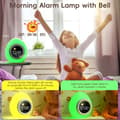 Miniatyrbild 3 av 6: Bomclap Digital väckarklocka för barn med LED nattlampa, snooze, 7 färger, uppladdningsbar