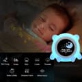 Miniatyrbild 2 av 7: Bomclap Digital väckarklocka för barn med LED nattlampa, snooze, 7 färger, uppladdningsbar