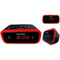 Miniatyrbild 1 av 2: SUNSTECH klockradio med FM-radio och dubbla larm - Batteribackup - Inbyggd klocka - FM-radiotuner