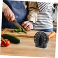 Miniatyrbild 3 av 5: Svart liten rund pendeltimer, urverk för nedräkning vid uppdragning