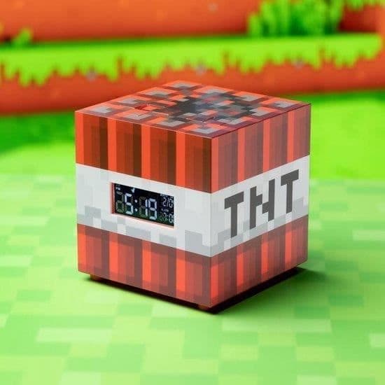 Väckarklocka - Minecraft - TNT - Flerfärgad - Plast - För barn- USED
