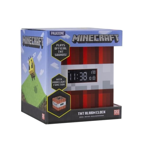 Väckarklocka - Minecraft - TNT - Flerfärgad - Plast - För barn- USED