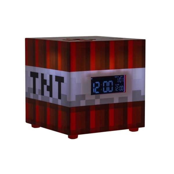 Väckarklocka - Minecraft - TNT - Flerfärgad - Plast - För barn- USED