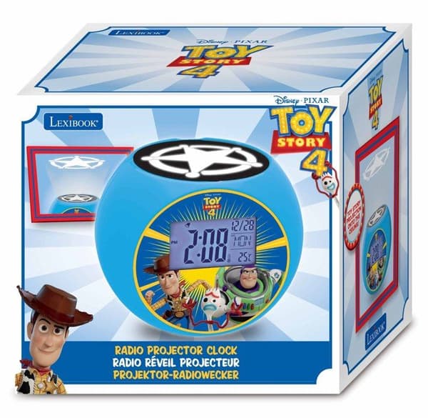 Toy Story Projektor Klockradio